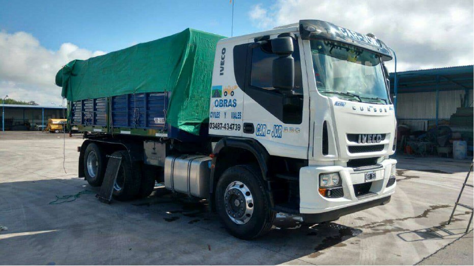 Camión balancín Iveco 450E33TY